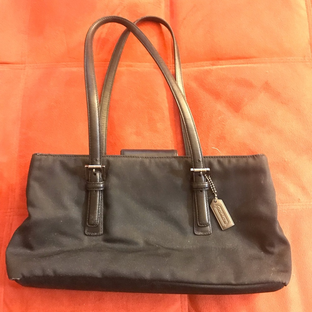 Coach black purse